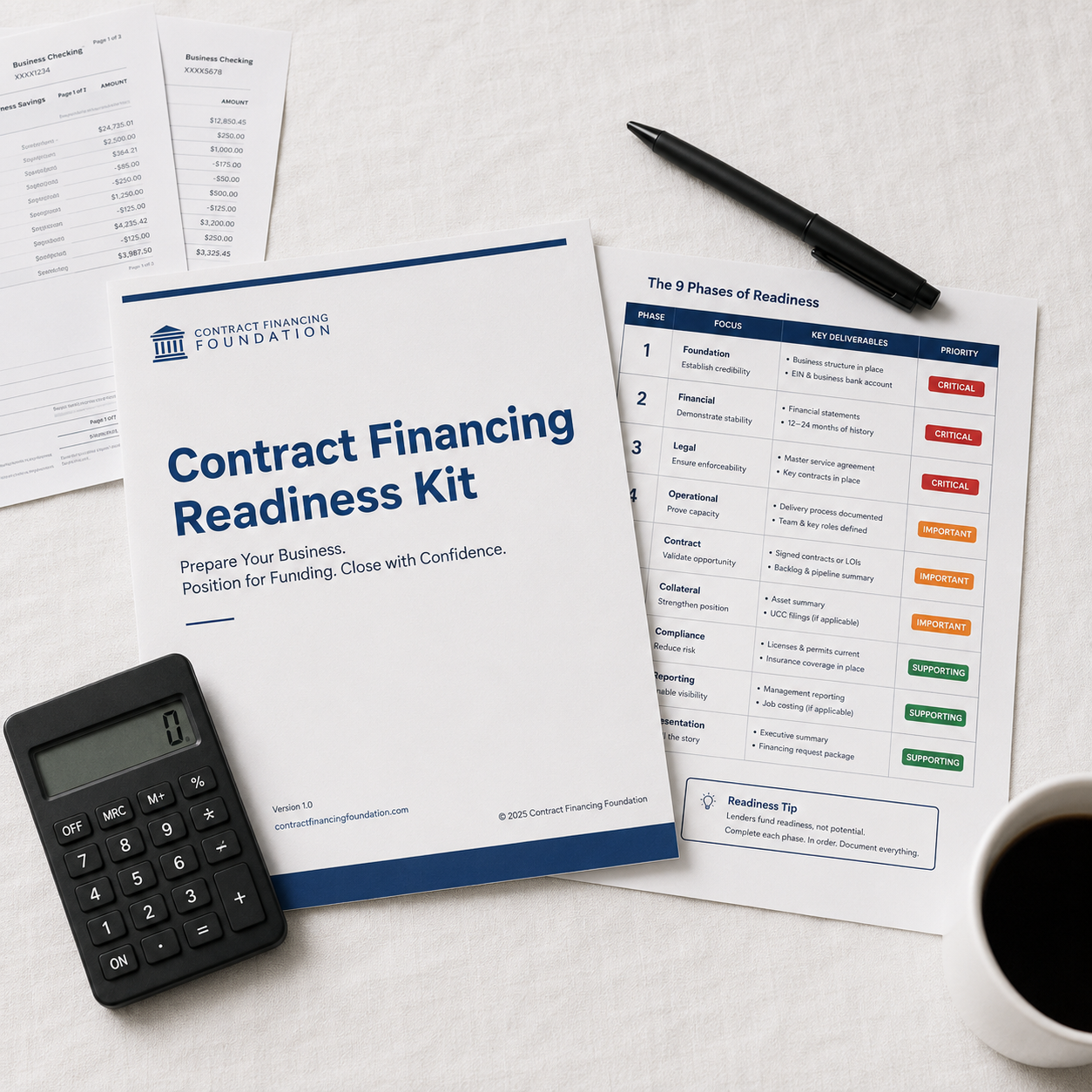Contract Financing Readiness Kit