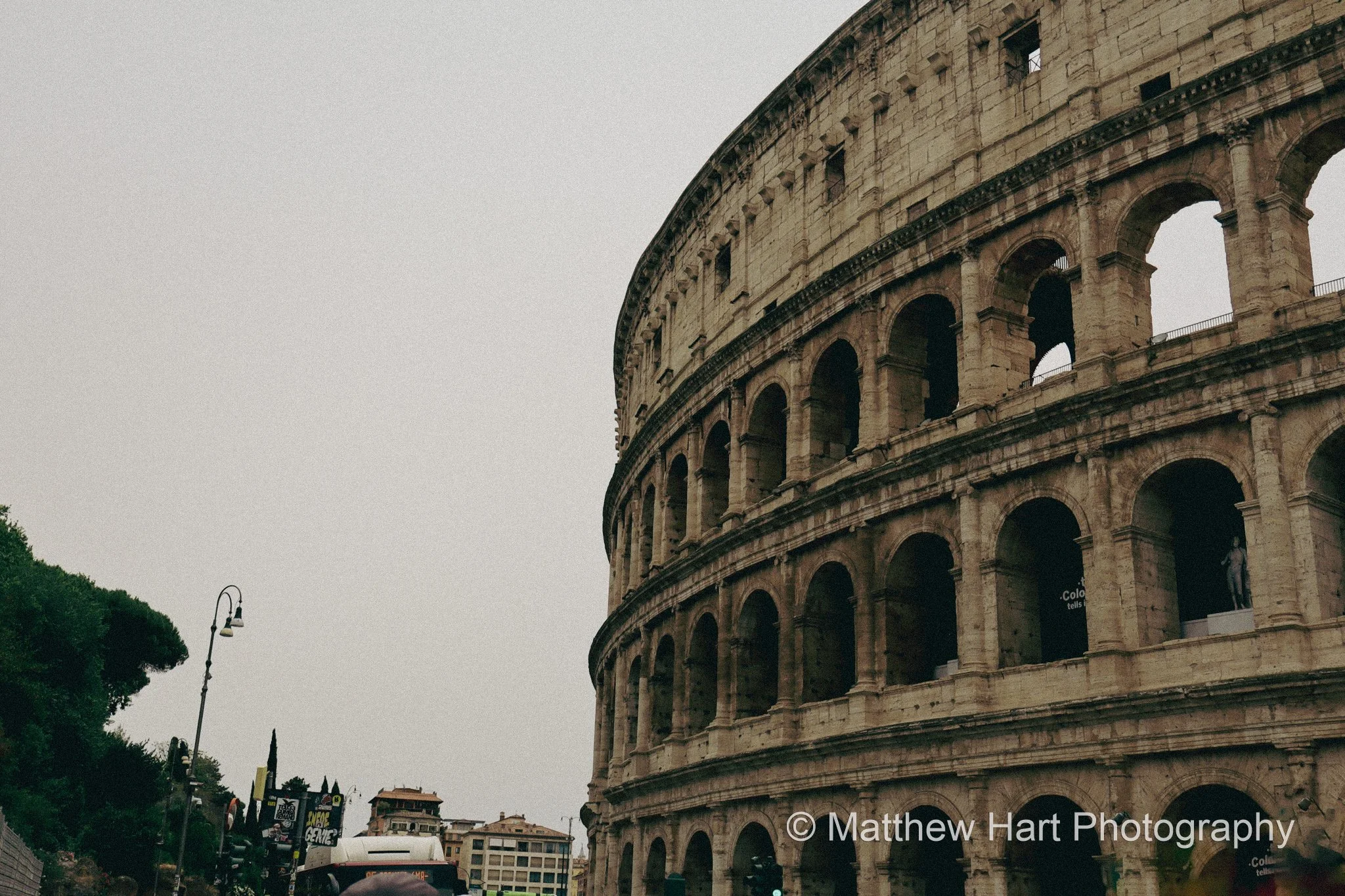 The Colosseum from the Street