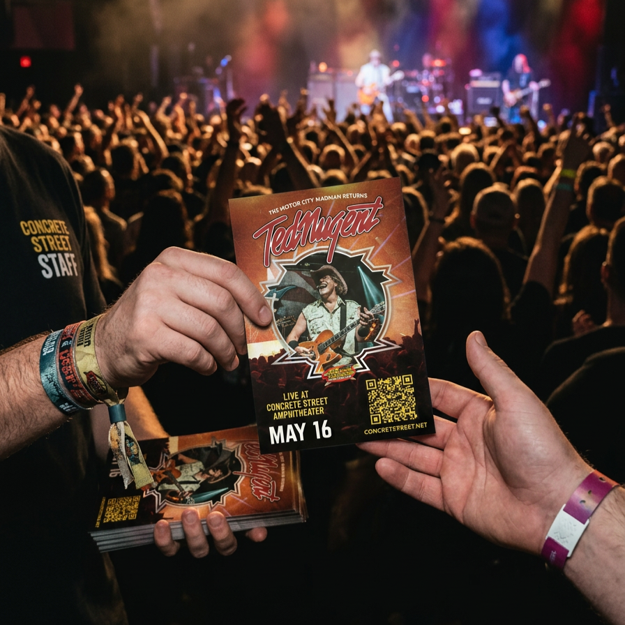 TED NUGENT LIVE AT CONCRETE STREET AMPHITHEATER