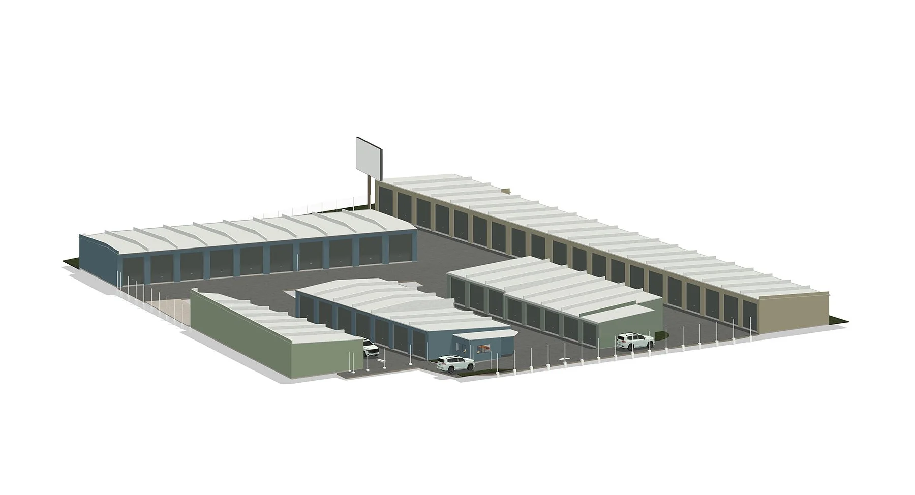 A 3D rendering of Yaldhurst Storage