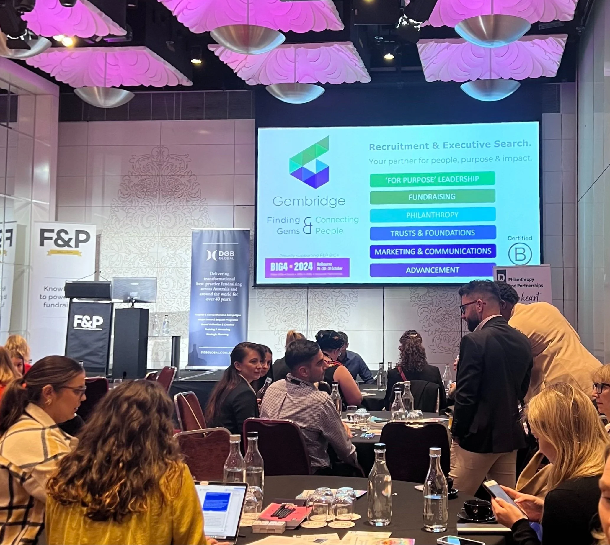 Day 1 of the Big4 Conference