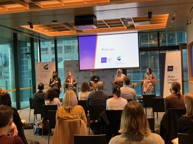 Jenni D’Orival (Gembridge), Kate Eddy (BSL), Luke Toebelmann (BSL, Tiffany Loftus-Hills (The Smith Family) and Megan Johnson (Make-A-Wish Australia)