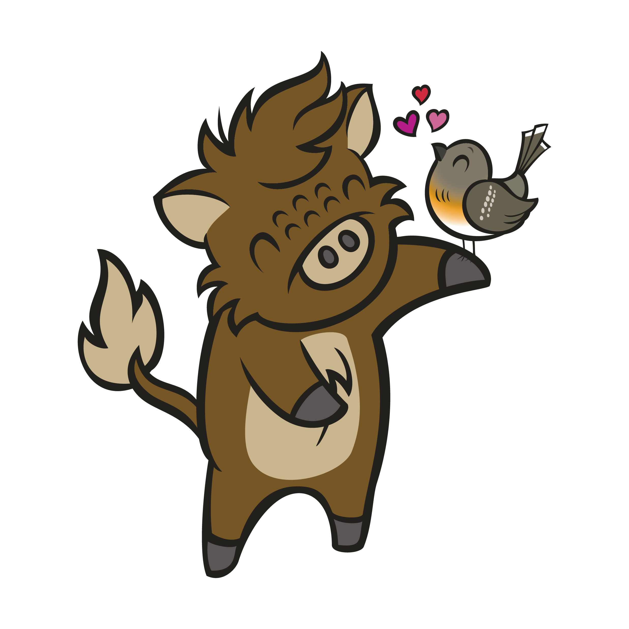 Kipi & Kiko – A Little Friendship Sticker