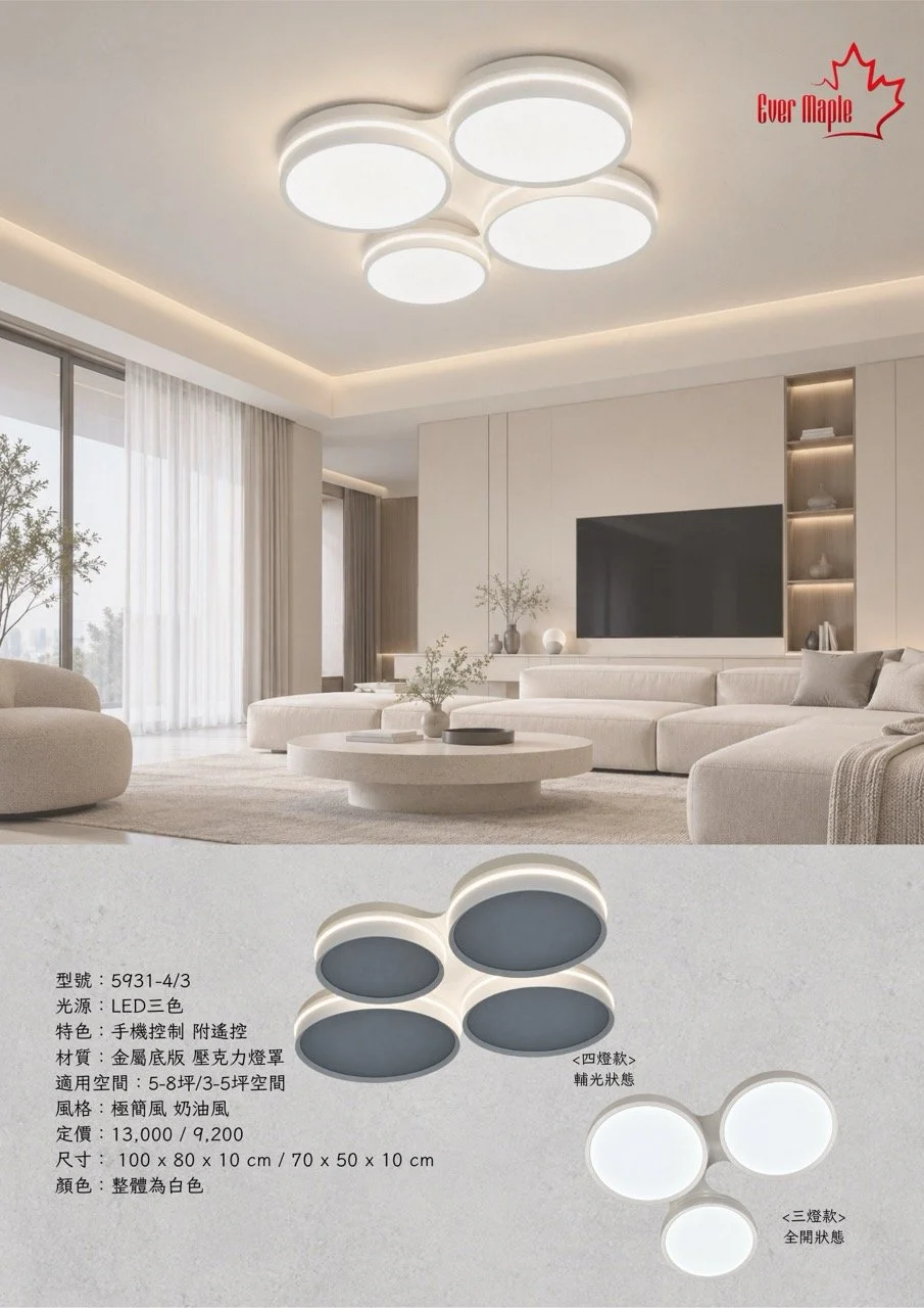 吸頂燈｜LED