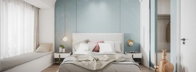 Fix-It Construction Services bedroom addition with modern interior design and finishes Harrisonburg VA