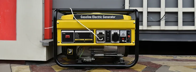 Fix-It Construction Services portable generator setup for home backup power Harrisonburg VA