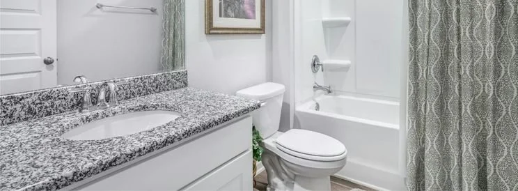 Fix-It Construction Services bathroom addition remodel with sink toilet and tub Harrisonburg VA