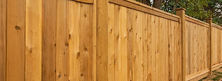 Fix-It Construction Services wood fence installation with privacy fencing panels Harrisonburg VA
