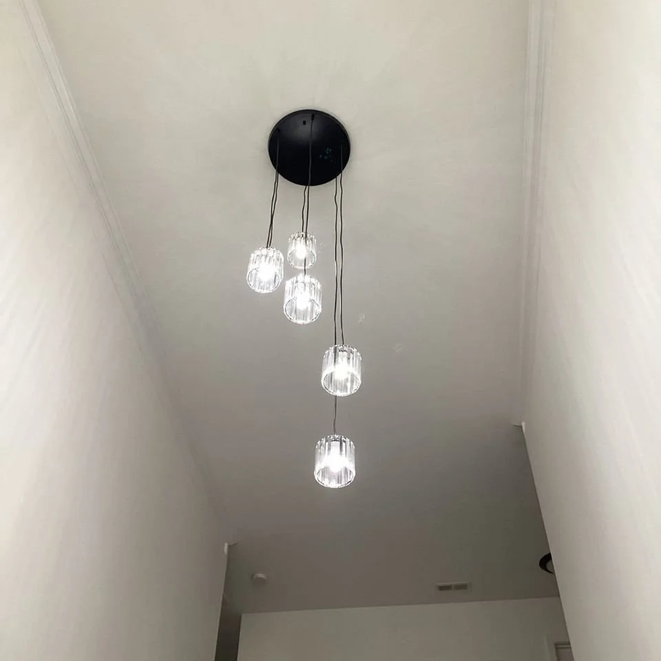 Fix-It Construction Services pendant light fixture electrical installation Harrisonburg VA