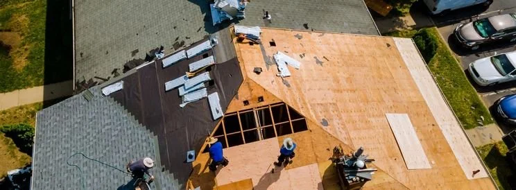 Fix-It Construction Services roof replacement with crew installing new roofing Harrisonburg VA