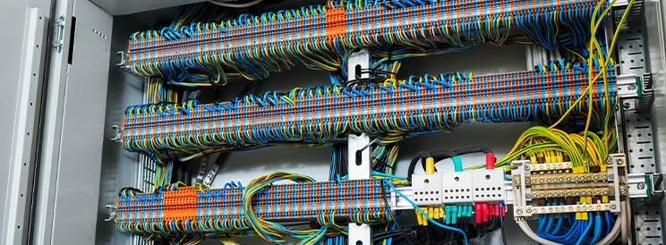 Fix-It Construction Services electrical panel wiring installation with organized circuits Harrisonburg VA