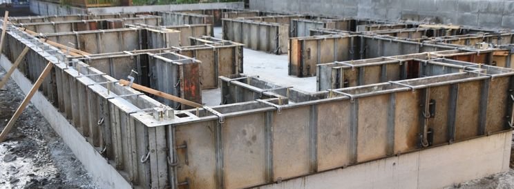 Fix-It Construction Services home foundation concrete installation with framed footings Harrisonburg VA