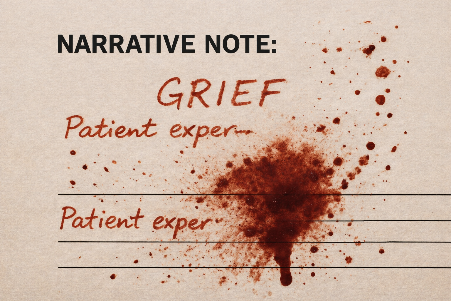 Narrative Note: Grief