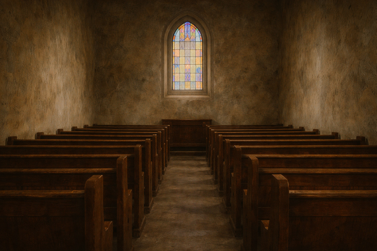 The Chapel with the Backwards Pews