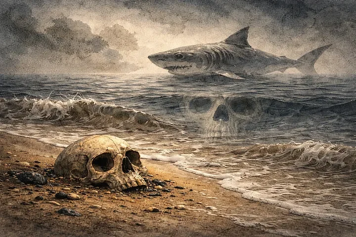 Shark / Skull