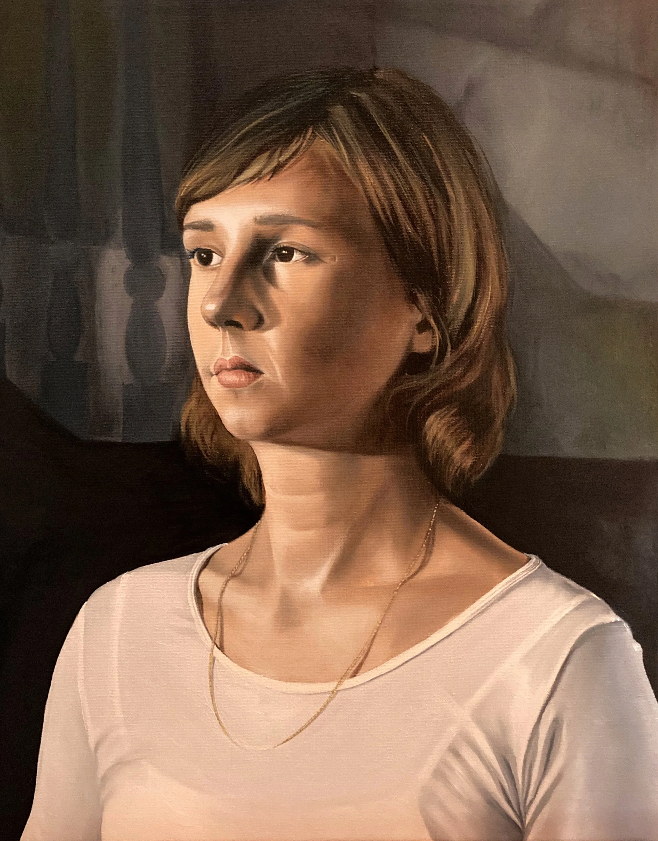 Figure study, 2020, oil on canvas
