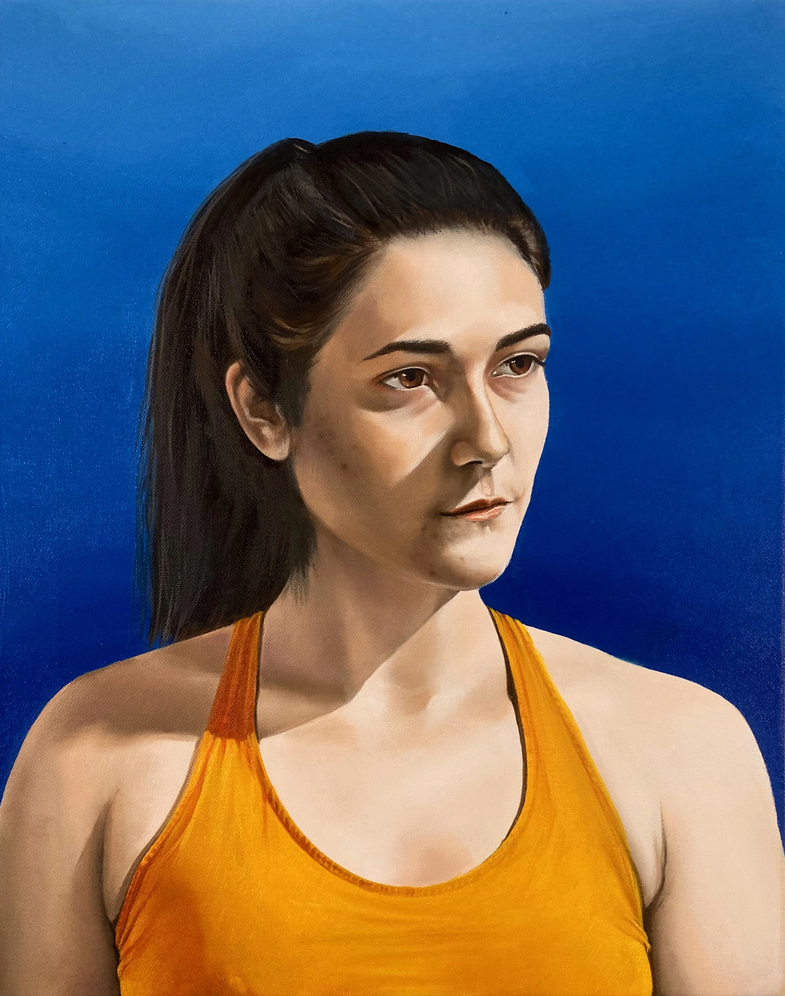 Figure study, 2020, oil on canvas