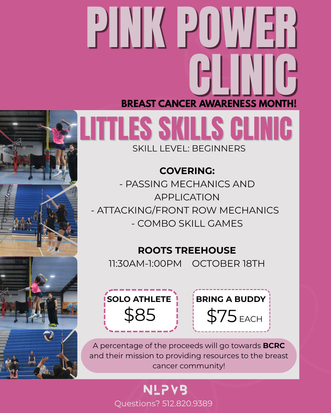 Pink Power Clinic: Littles Edition