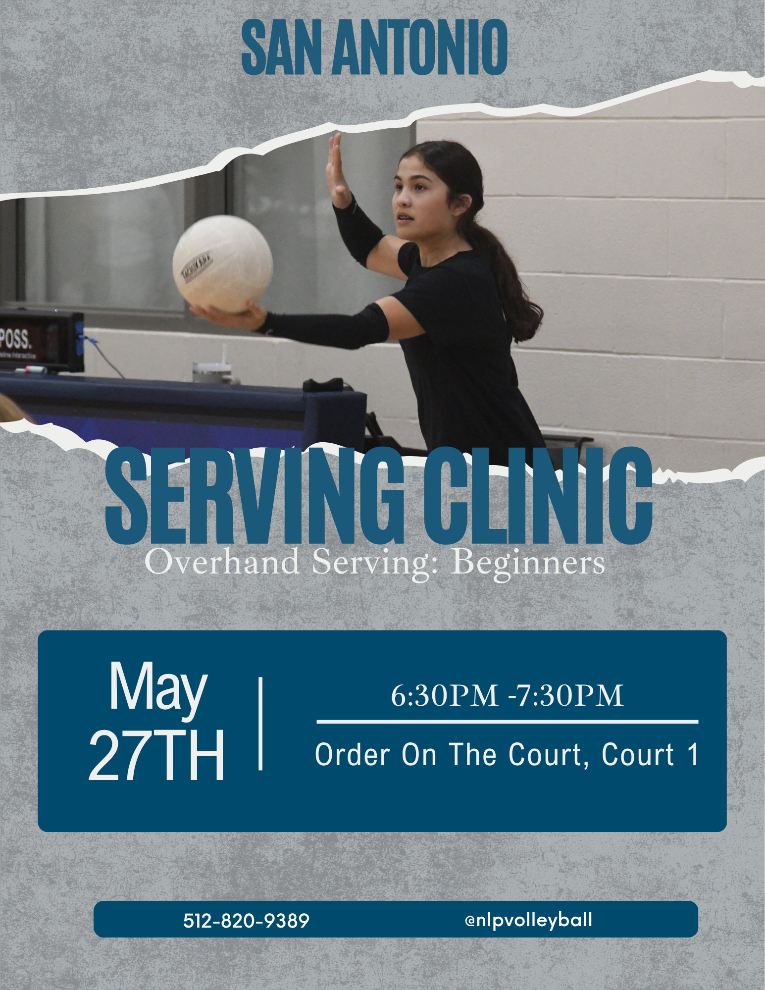Beginner Serving Clinic