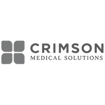 Crimson Medical Solutions logo with a four-square icon and company name