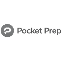Pocket Prep logo with a stylized 'P' and the company name.
