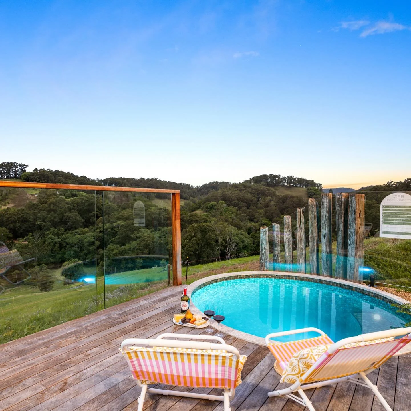 SWIPE 👉 to see what your night at Mary&rsquo;s could be.. 

Our heated pool under the stars is the perfect reason why you need a weekend getaway. 

Secure your booking at Mary&rsquo;s via the link in our bio 

#noosa #hinterland #retreat #farm #farm