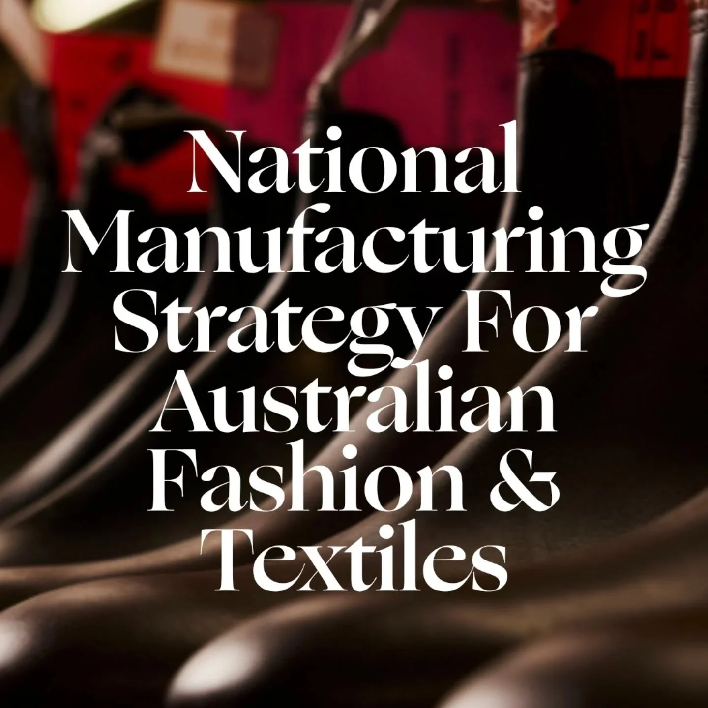 Exciting times for Australia's clothing industry and fibre producers with the release of the industry led National Strategy for Australian Fashion and Textiles. Currently, most Australian fibre is shipped overseas for processing and manufacture into 