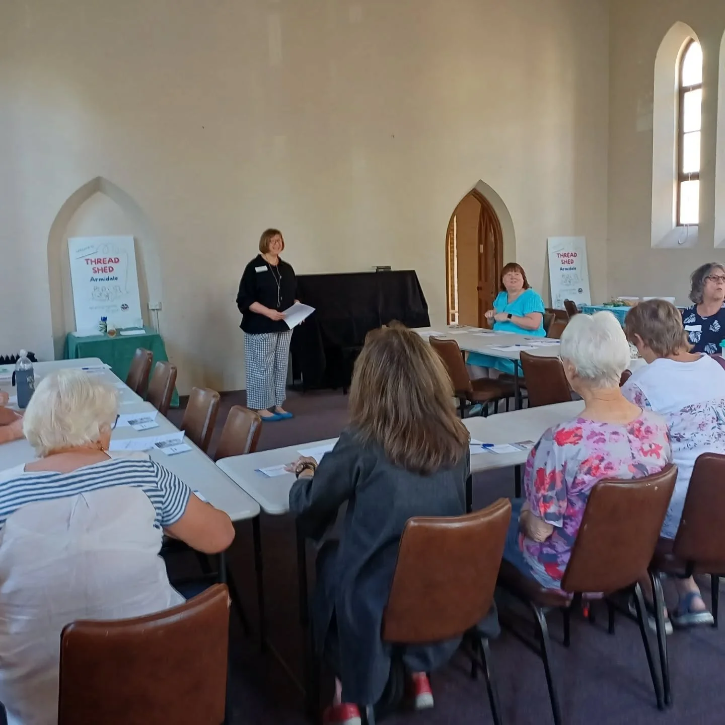 Big thank you to the wonderful people who came to our very first volunteer meeting today at Thread Shed Armidale. There are some seriously impressive skills in this group and we're interested in learning from each other and teaching others too. Next 