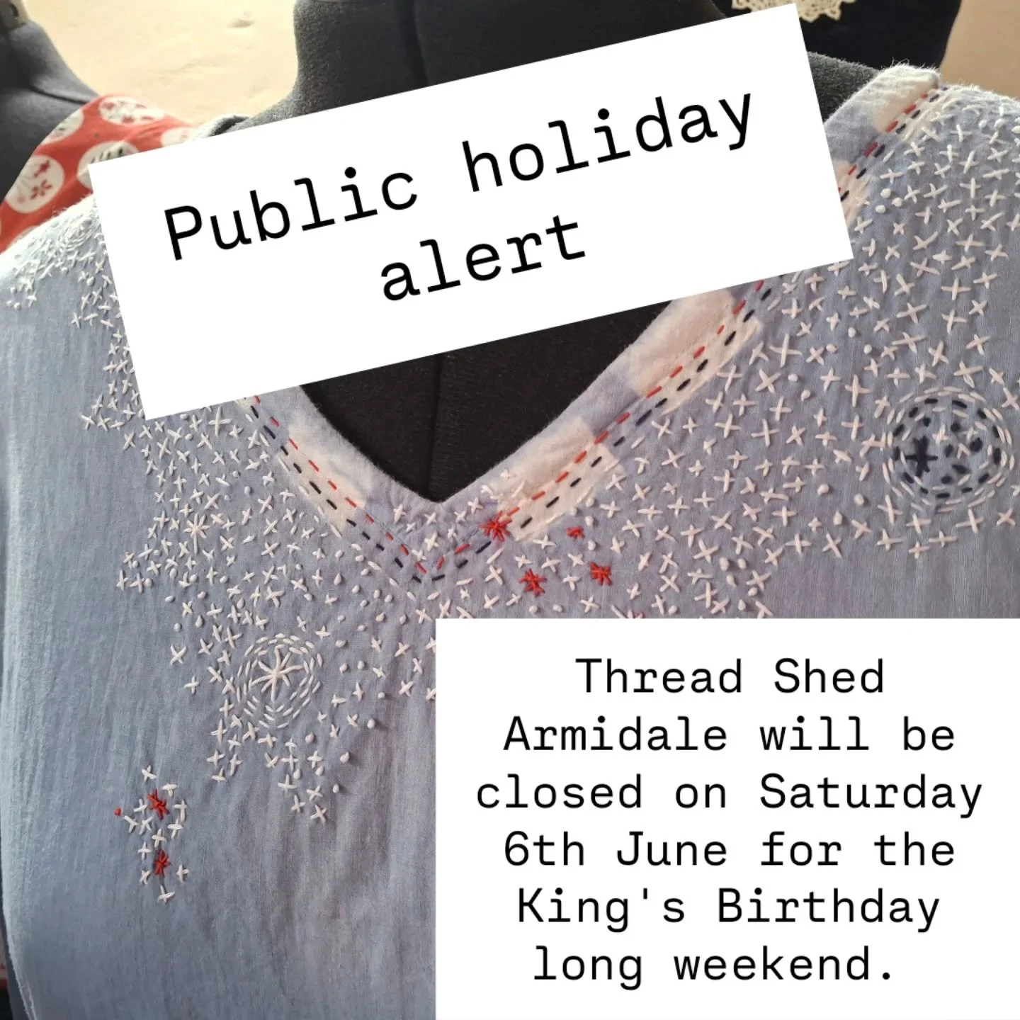 We're closed on Saturday 6th June 2026 for the King's Birthday long weekend, to give our volunteers a chance to spend time with their family and friends.