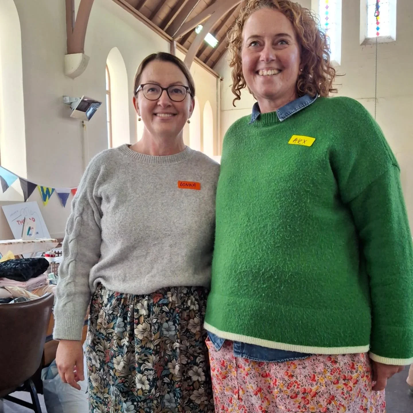 Another great day making skirts this morning at Thread Shed Armidale. Next week we don't have any Saturday classes scheduled because we're taking the full King's Birthday long weekend off to allow our volunteers rest and relaxation time. We'll be ope