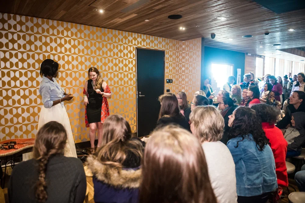 Sustainable styling and clothes swap with Nina Gbor