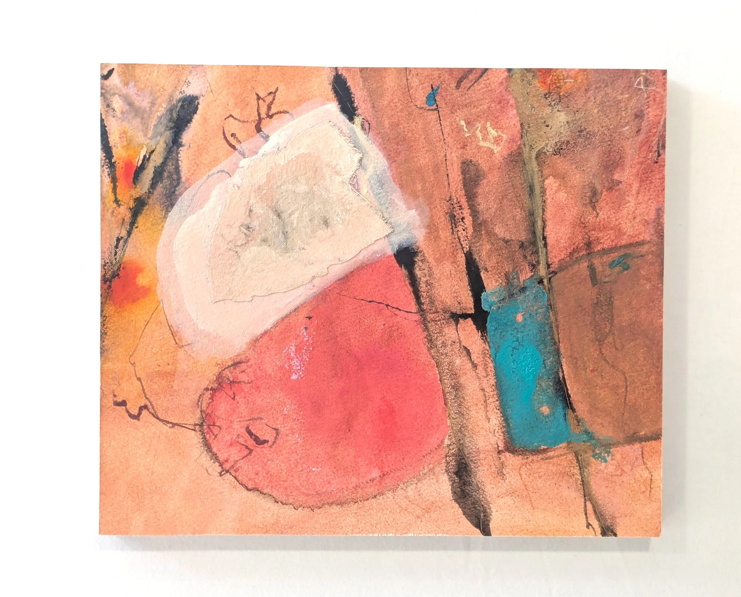 Salinity 3  - 25 cm x 30 cm - Original - Wooden Panel