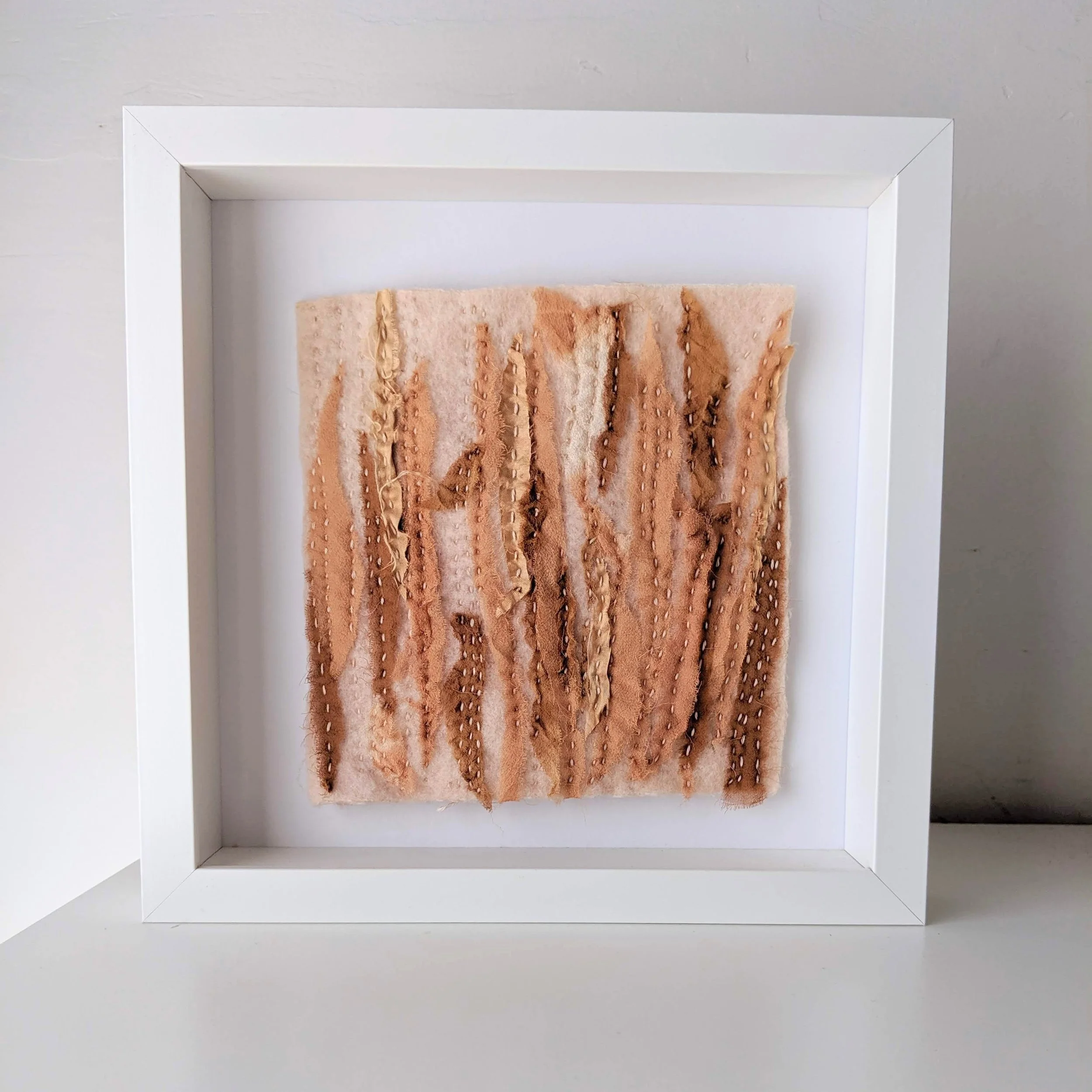 Under the Bark - 16 cm x 16 cm - Original -Unframed