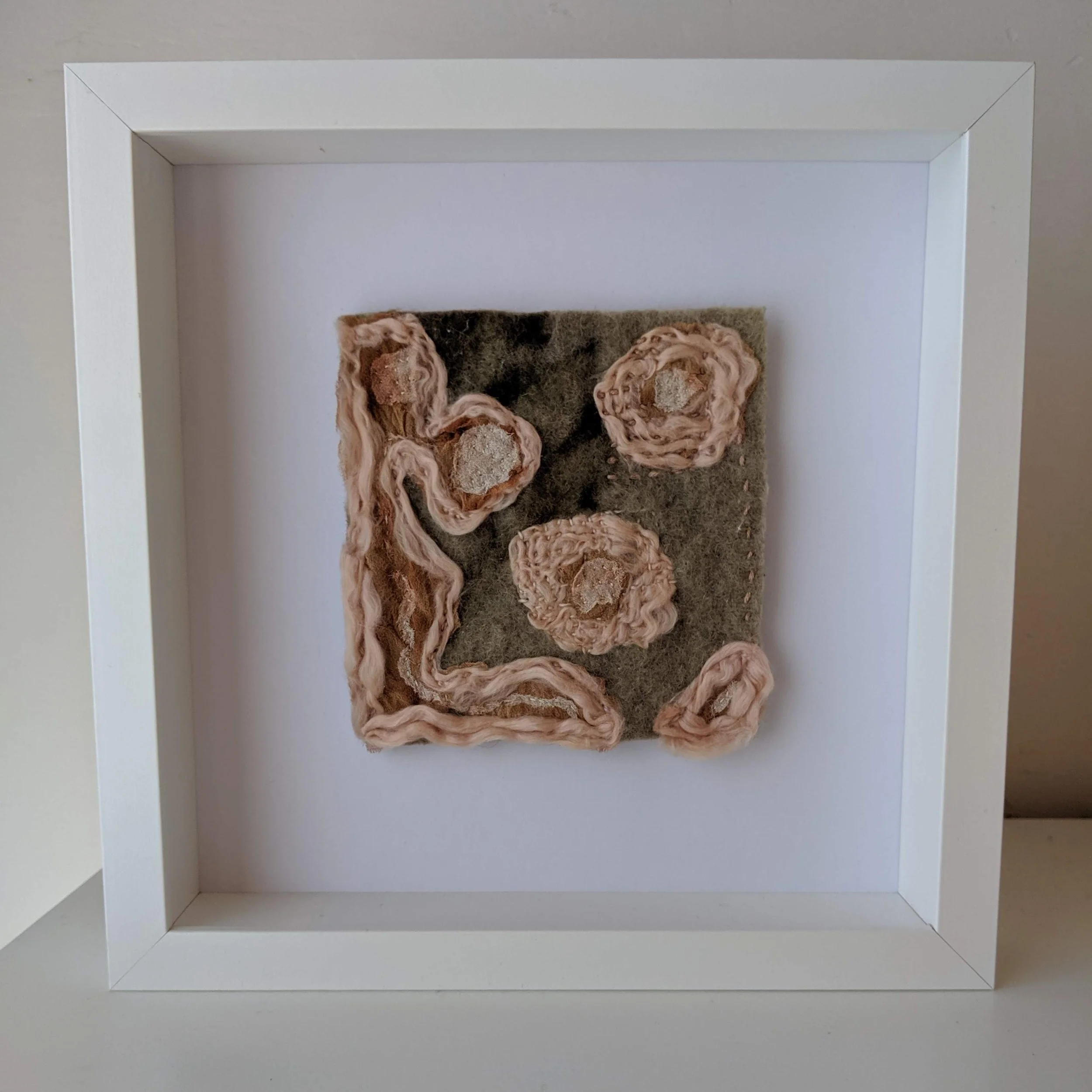 Spots on a Gumtree - 12.5 cm x 12.5 cm - Original - Unframed