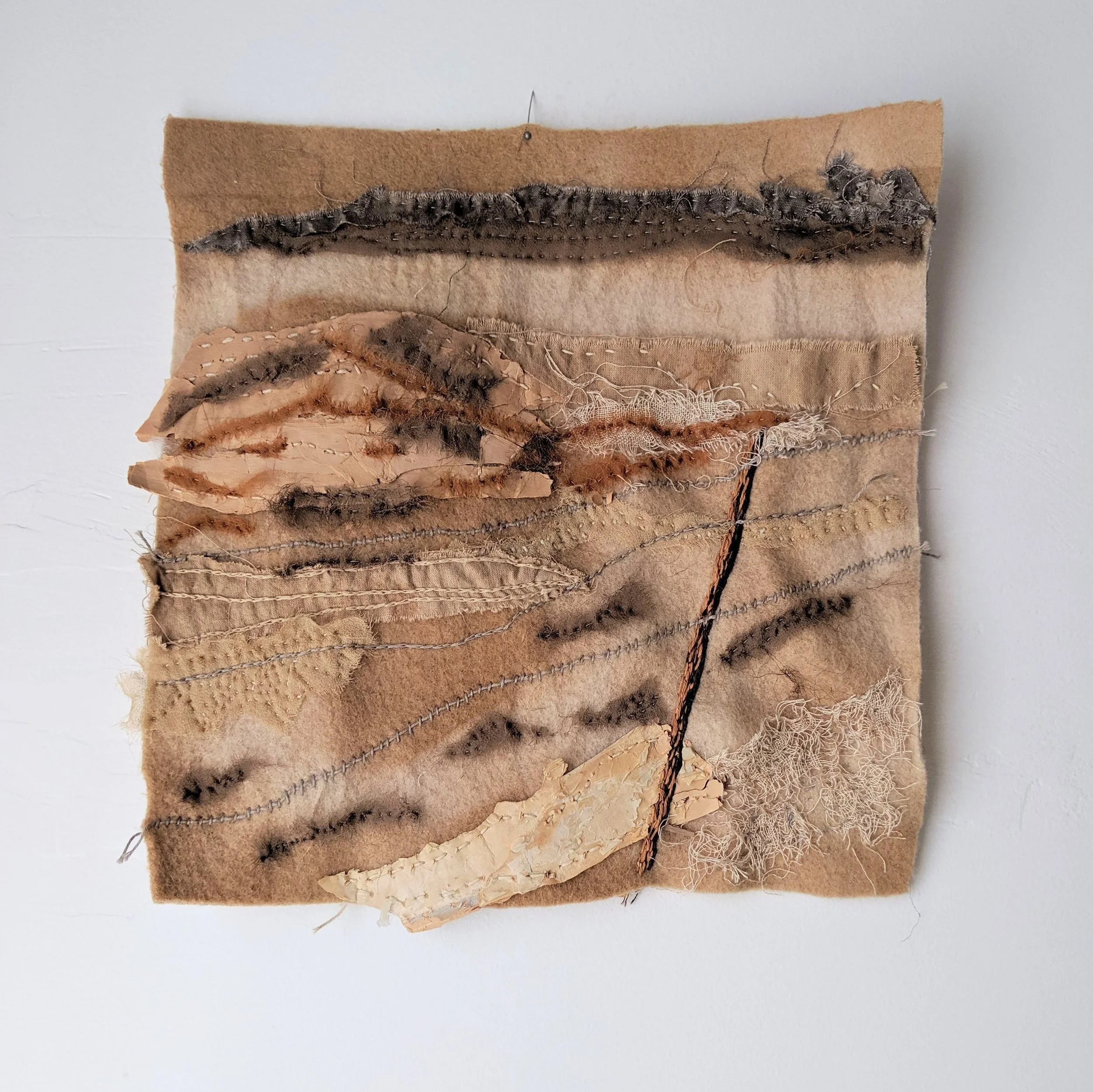 The Road to Ben Bullen - 26 cm x 26 cm - Original - Unframed