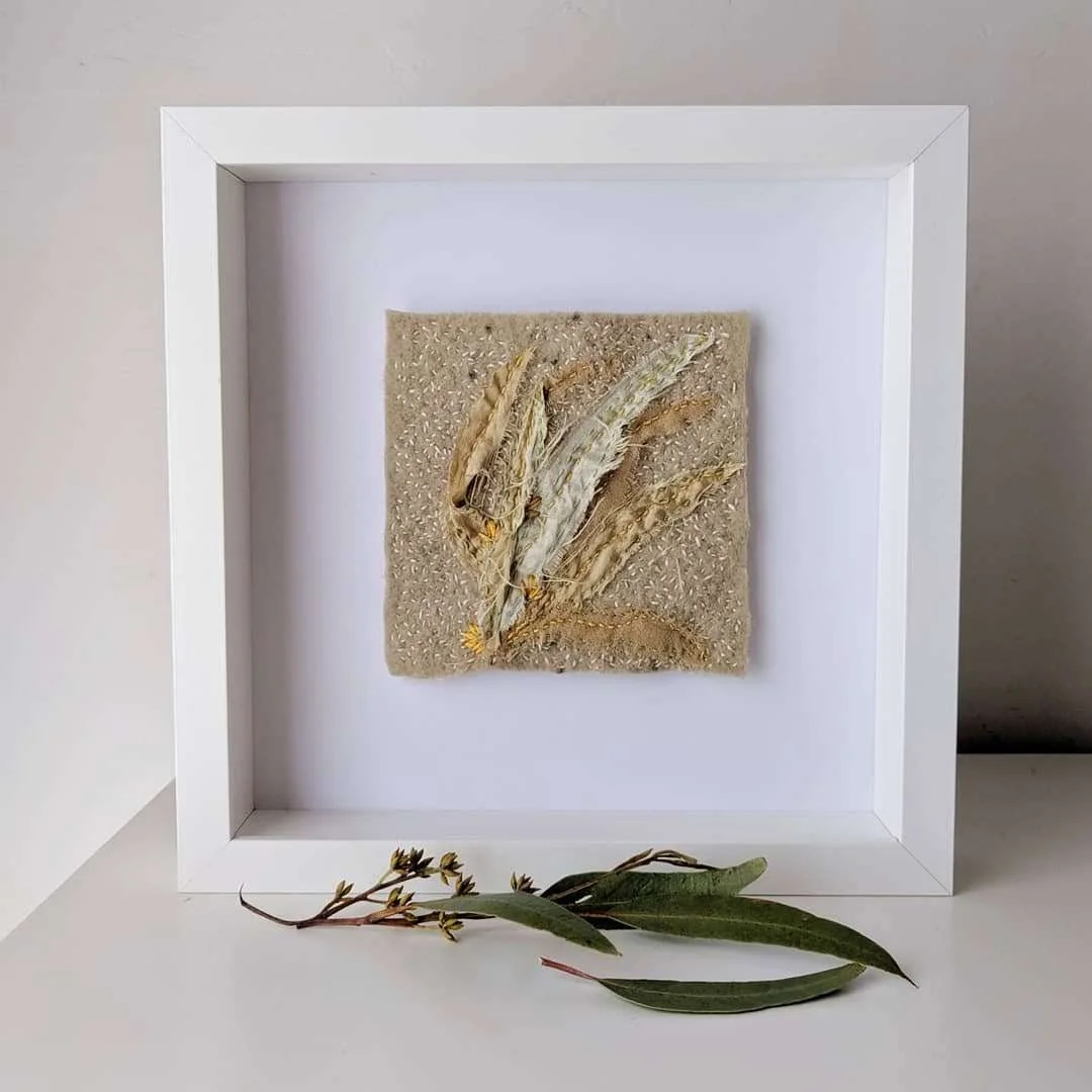 Flowering Gums - 12.5 cm x 12.5 cm - Original - Unframed