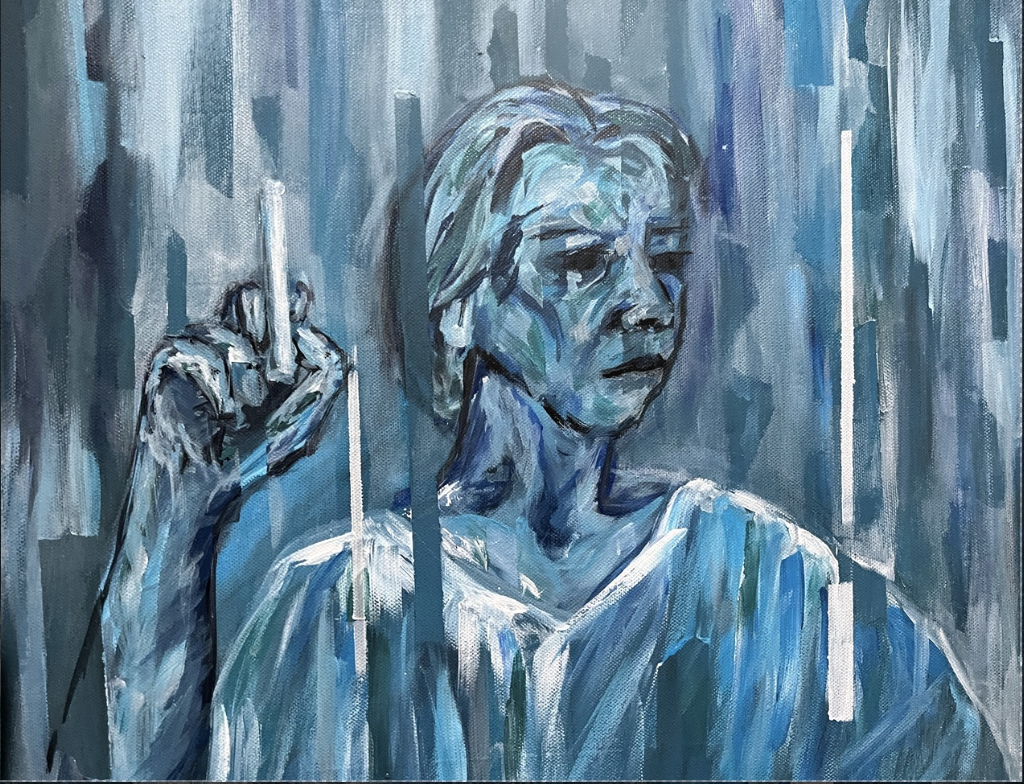 Cotelette (vendido) 
— 
Óleo sobre tela 
40x20 cm