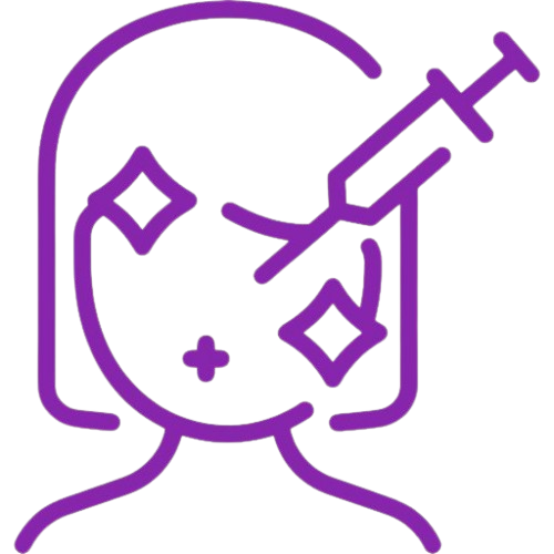 Illustration of a person with a head outline, a plus sign, and a syringe injecting into the head, representing mental health or medical treatment.