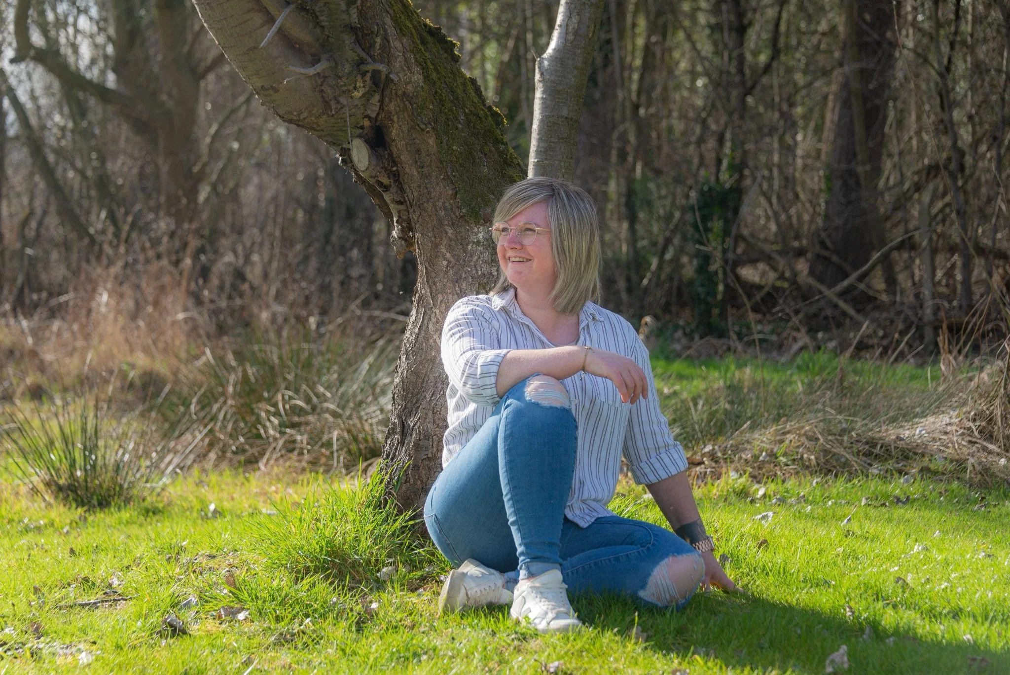 Sofie Vanelderen Lesuisse, orthomoleculair therapeut en ademcoach in de natuur. rust.