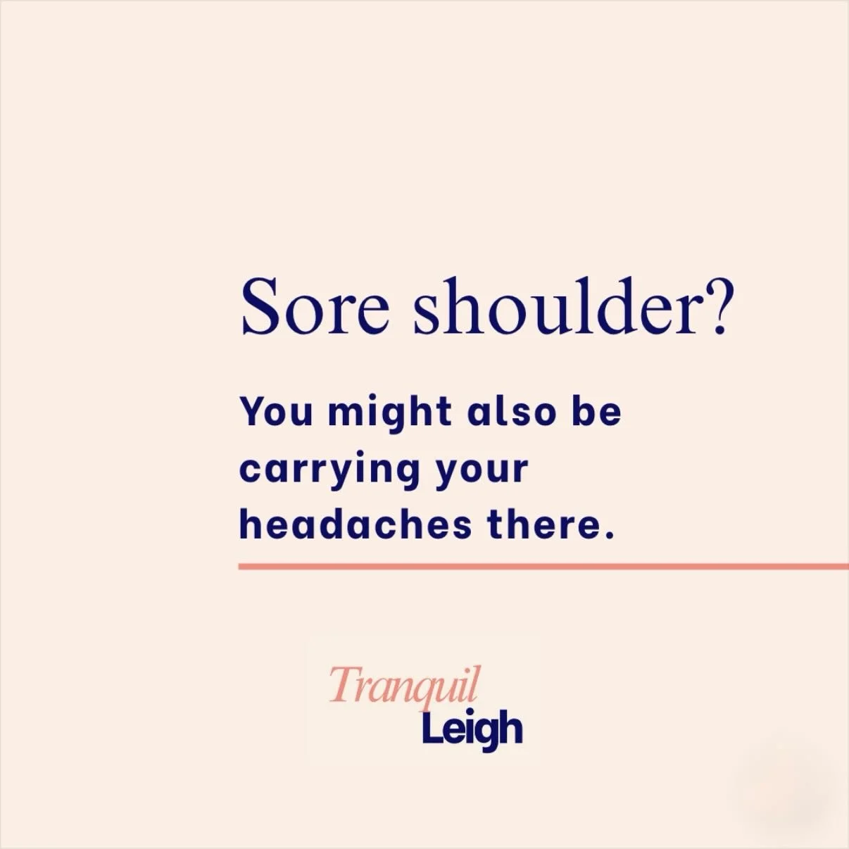 Is your shoulder pain giving you headaches? It might be more connected than you think.
Over the past few weeks I&rsquo;ve noticed a pattern with clients. They book in for a sore shoulder &mdash; but as we chat, it turns out they&rsquo;re also dealing