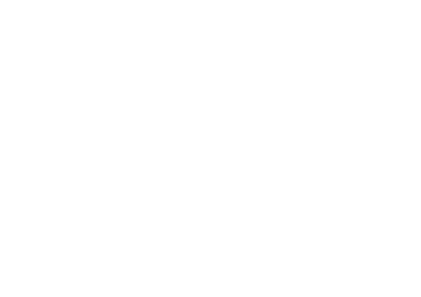 Silhouette of a dining table setting with a plate, a fork on the left, and a knife on the right, all on a square placemat.