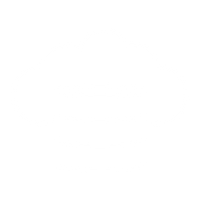 Cloud computing icon with a cloud and database symbol