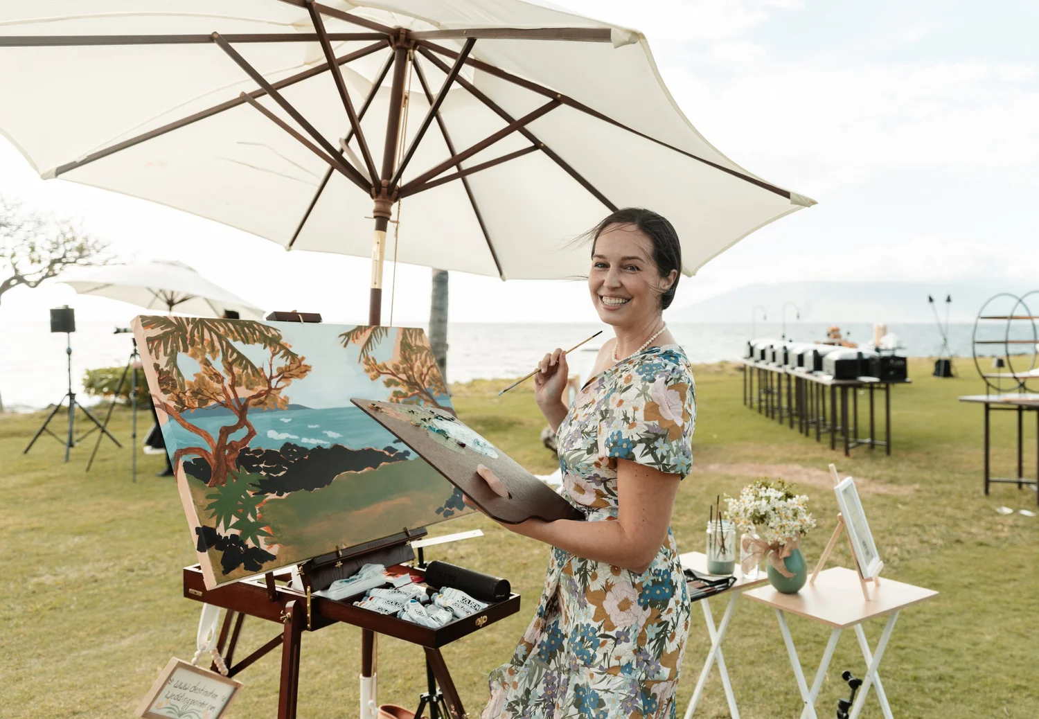 Live Wedding Painter