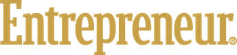 'Entrepreneur' logo in gold