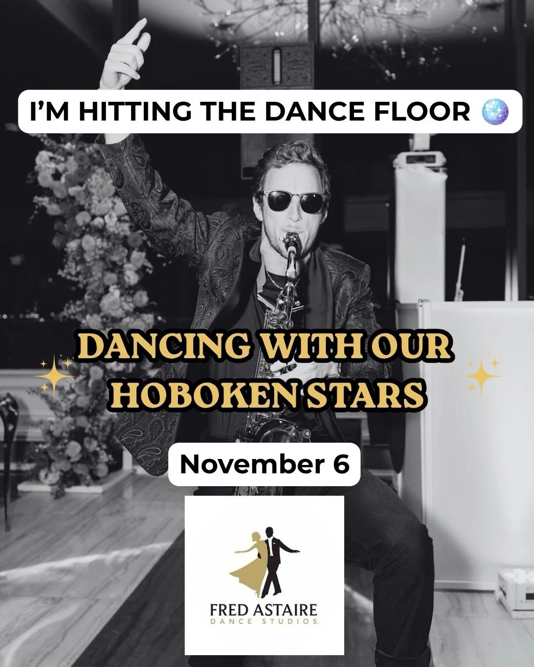 Big news&hellip; I&rsquo;m trading the saxophone for the dance floor 🪩🕺

I&rsquo;m excited to announce that I&rsquo;ll be competing in Dancing with Our Hoboken Stars, presented by @fadshoboken, on November 6 at @birchhoboken!

Most of the time, you