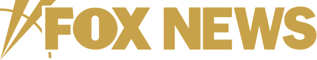 Fox News logo in gold.