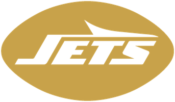 Jet's Pizza logo on a gold oval background.