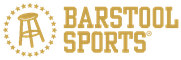 Barstool Sports logo in gold