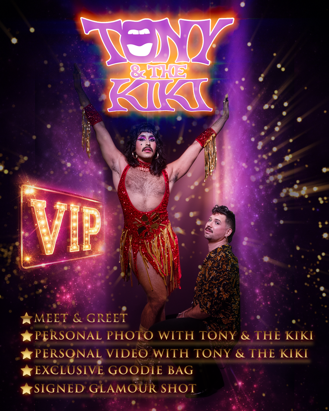 VIP Meet And Greet with Tony & The Kiki