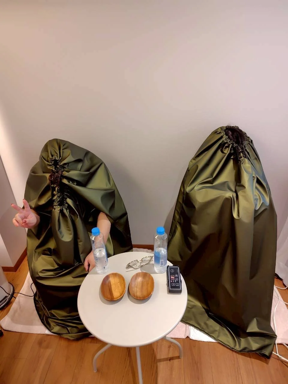 よもぎ蒸しペア